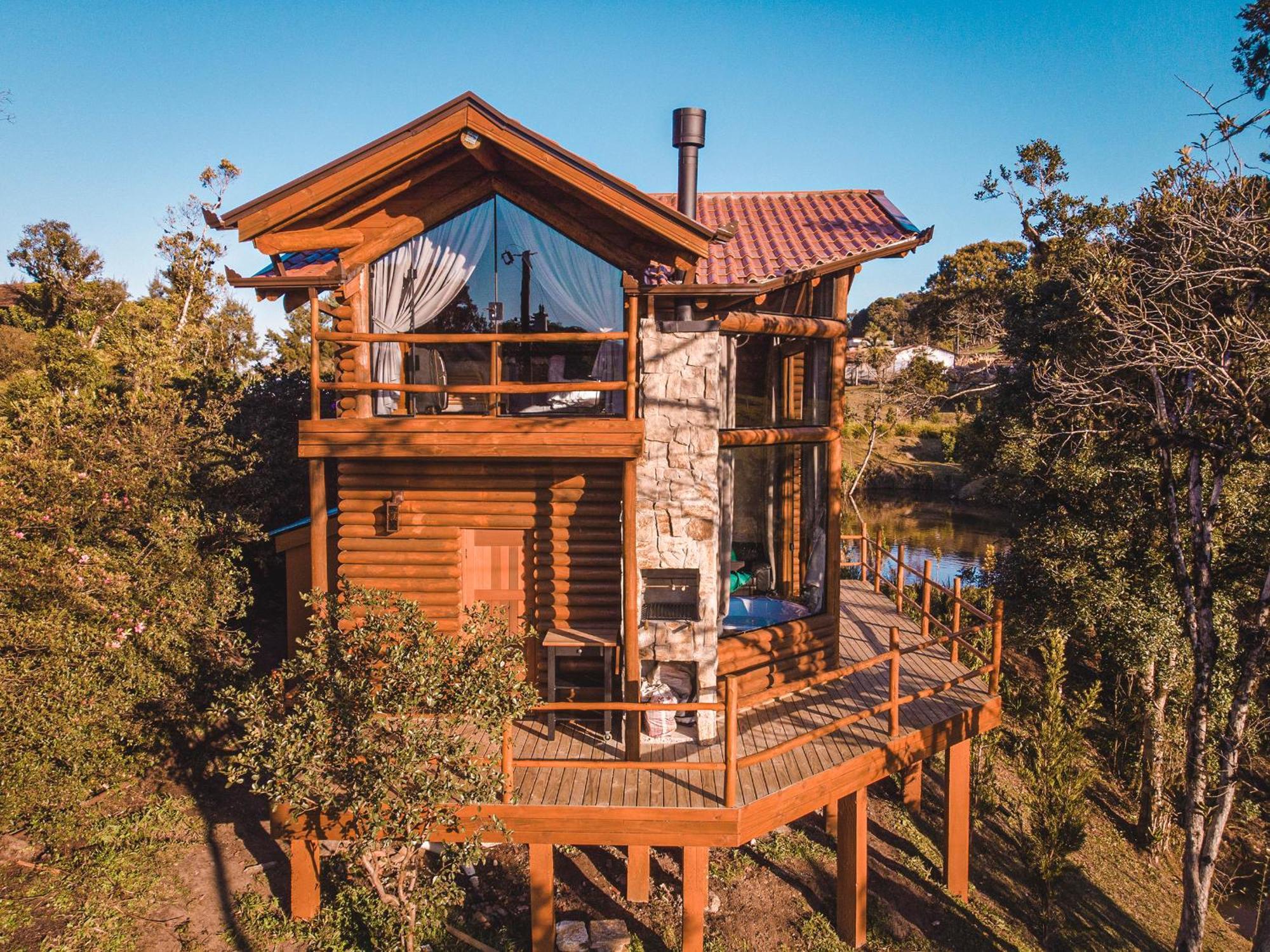 Casa Da Mata Villa Sao Bento do Sul Bagian luar foto
